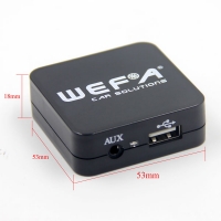 MP3 USB адаптер Wefa WF-605 для MITSUBISHI (USB / AUX) - читает FLAC!!!