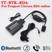 Адаптер Bluetooth AUX Yatour YT-BTK RD4 для CITROEN (Bluetooth / AUX)