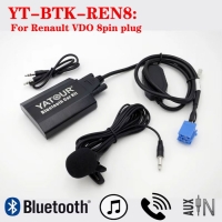 Адаптер Bluetooth AUX Yatour YT-BTK REN8 для RENAULT (Bluetooth / AUX)